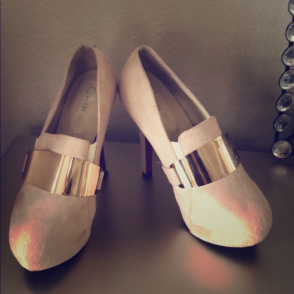 5/$25 Pump platform stiletto heel